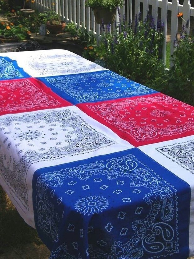 Patriotic Tablecloth