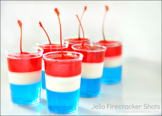 Jello Firecracker Shots